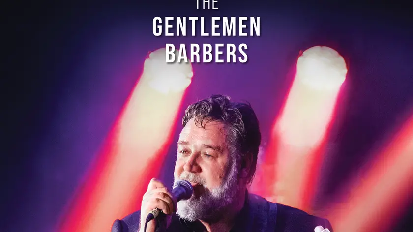 L’attore – rock Russel Crowe in concerto a Majano
