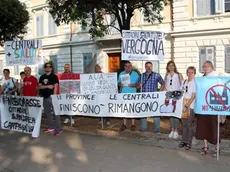 Bumbaca Gorizia 15.06.2015 Provincia protesta Biomasse Fotografia di Pierluigi Bumbaca