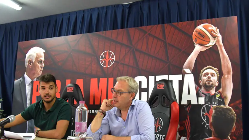 Foto BRUNI 21.06.2019 Pallacanestro Trieste: Mauro e Spada