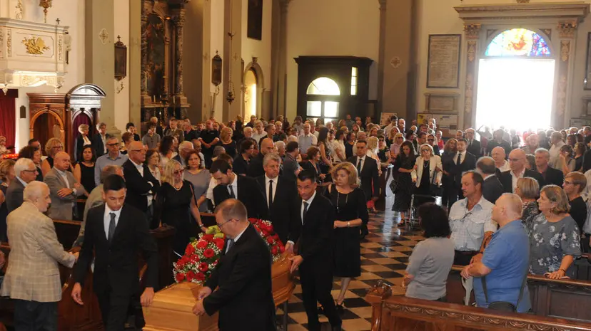 Palmanova 3 agosto 2019 funerale Agenzia Petrussi foto Turco Massimo