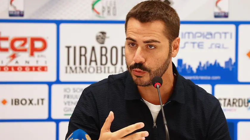Il presidente della Triestina Simone Giacomini