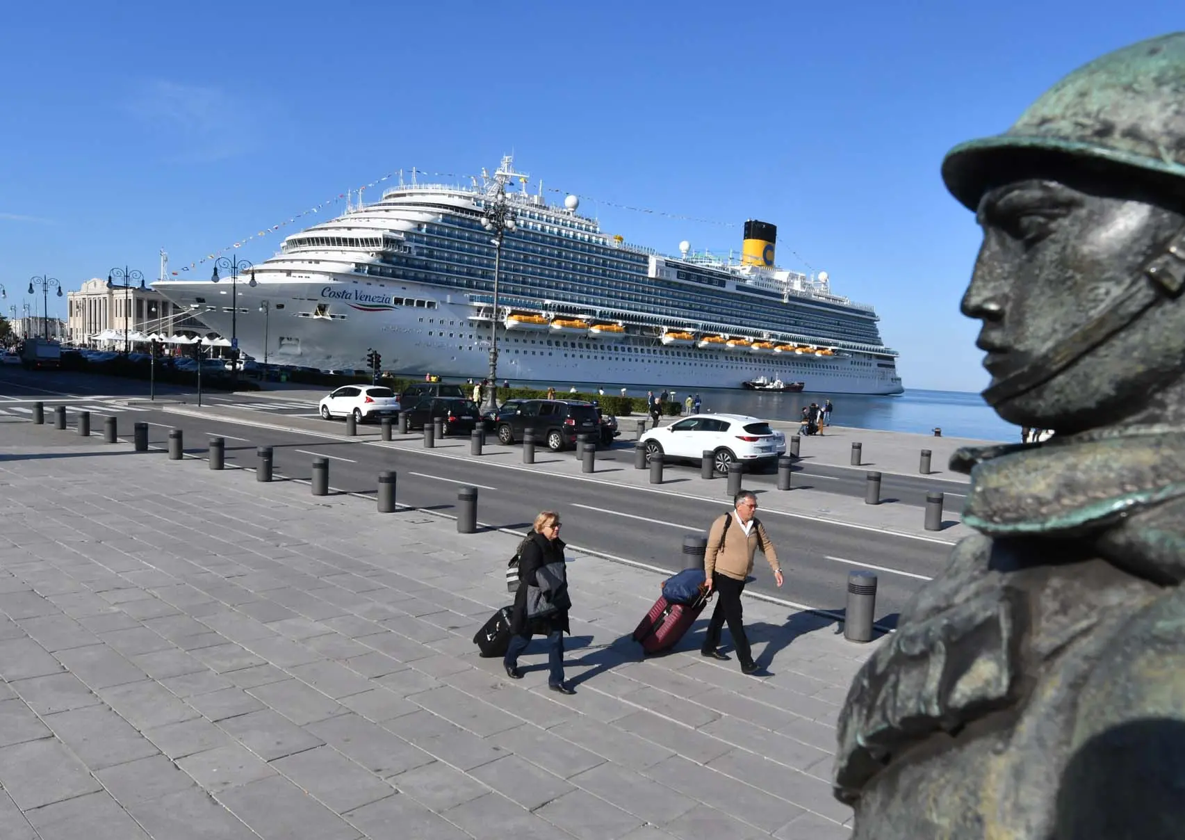 Foto Bruni Trieste 08.03.2019 Costa Venezia di nuovo a Trieste