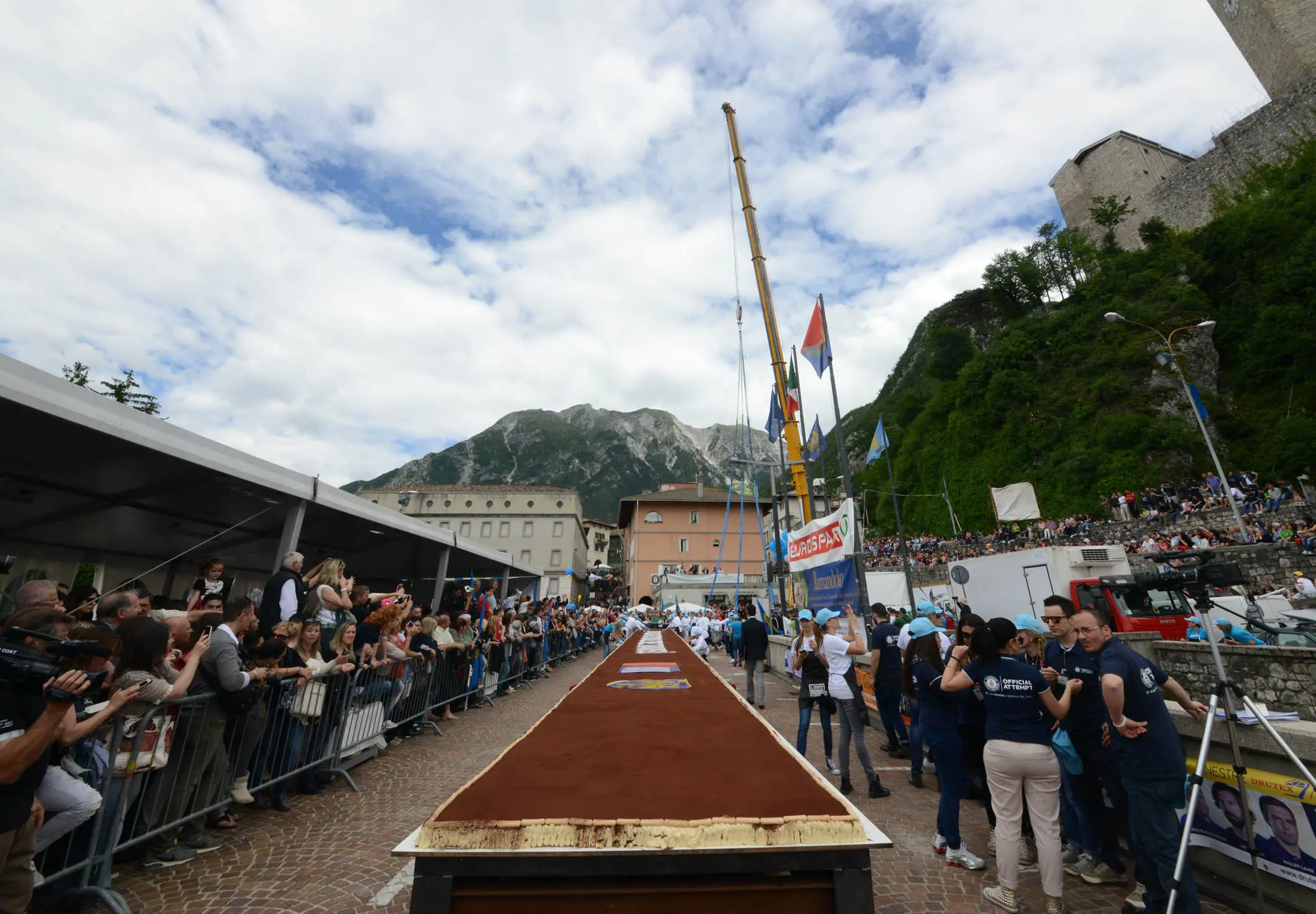 Gemona 24 Maggio 2015 tiramisu @Petrussi Foto Press Turco Massimo