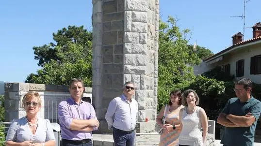 Bumbaca Gorizia 29.06.2019 San Floriano, tabelle turistiche © Fotografia di Pierluigi Bumbaca