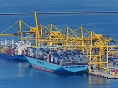 Una veduta del Porto di Trieste