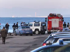 Il ritrovamento del cadavere (Foto Lasorte)