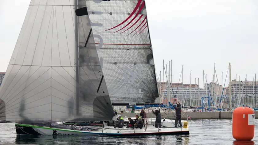 Una imbarcazione coinvolta in una passata edizione Foto Yacht Club Adriaco-Lucchi