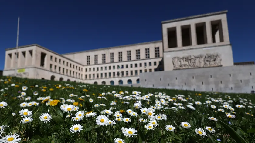 Una veduta dell'Università di Trieste nella foto di Andrea Lasorte