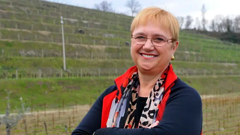 Cividale 3 Aprile 2013. Lidia Bastianich e la sua azienda. Telefoto copyright Petrussi Foto Press / Diego Petrussi