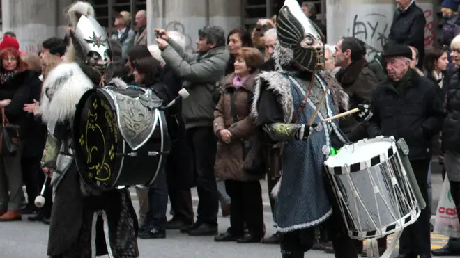 Lasorte Trieste 15/02/14 - Sfilata Carnevale Europeo