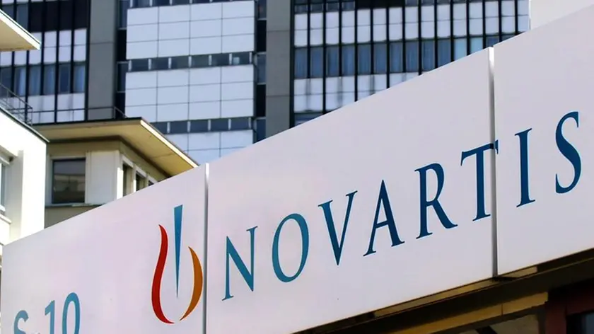 The Novartis Logo is pictured at the companies headquarters in Basel, Switzerland, in this August 12, 2010.ANSA/STEFFEN SCHMIDT / ANSA