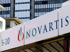 The Novartis Logo is pictured at the companies headquarters in Basel, Switzerland, in this August 12, 2010.ANSA/STEFFEN SCHMIDT / ANSA