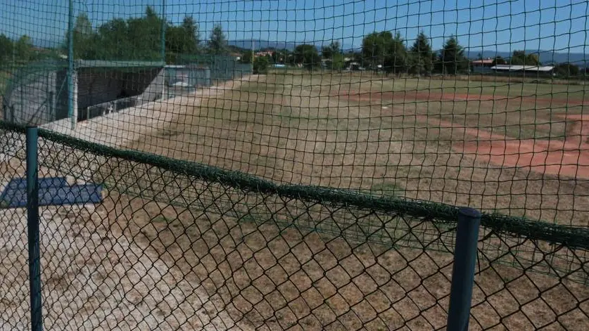 Bumbaca Gorizia 02_08_2013 San Lorenzo, campo Baseball Fotografia di Pierluigi Bumbaca