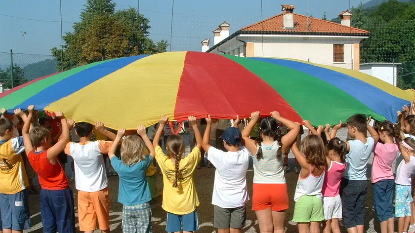 Bambini al centro estivo