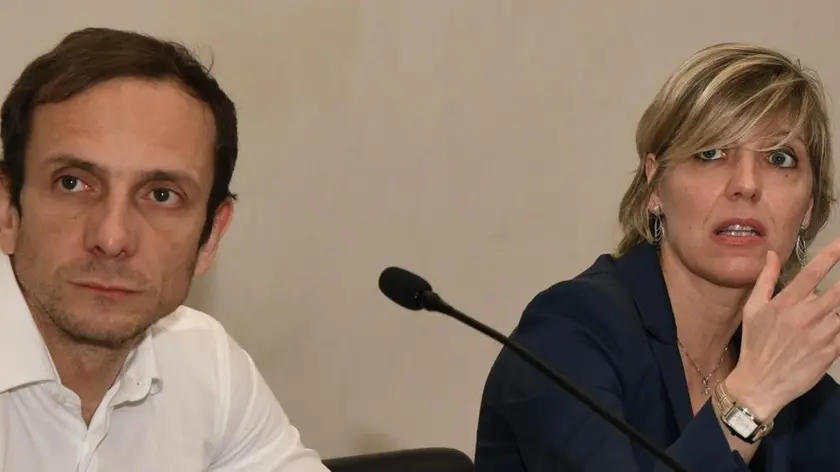 Massimiliano Fedriga e Barbara Zilli alla presentazione dell’iniziativa