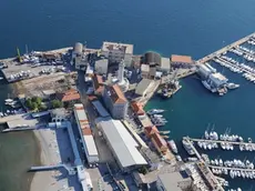 Foto BRUNI TRieste 20 07 2011 Trieste veduta aerea- la lanterna