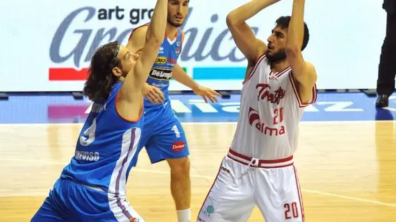 Foto BRUNI 27.05.2018 Pallacanestro- Play-off semifinali:Alma Trieste-Treviso Gara 1-Da Ros