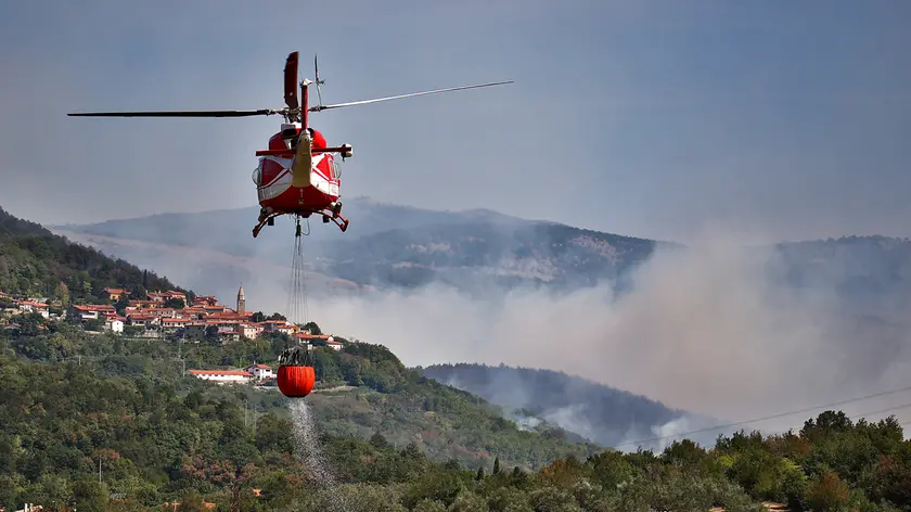 Lasorte Trieste 09/08/22 - Caresana, Prebenico, Incendio