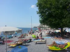 La spiaggia di Castelreggio