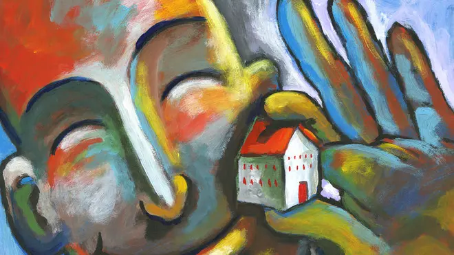 The Perfect House --- Image by © Alberto Ruggieri/Illustration Works/Corbis