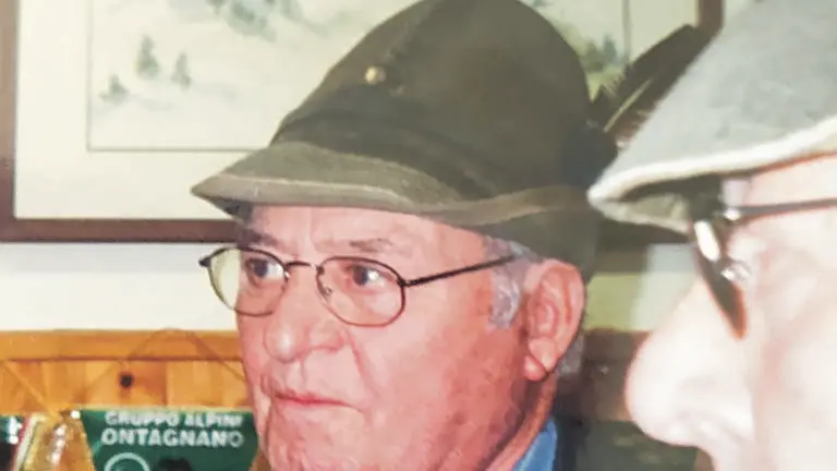 Romano Trevisani è una colonna portante dell’Associazione alpini