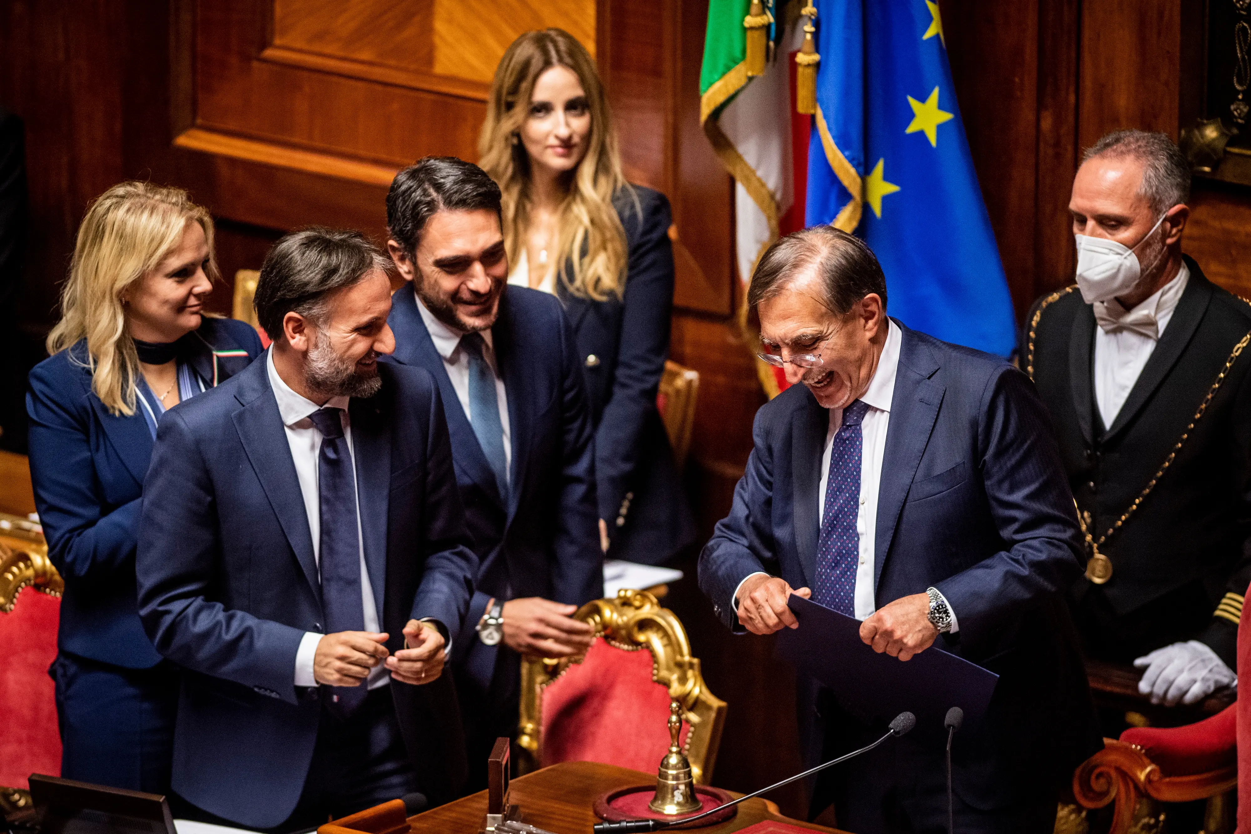 13/10/2022 Roma, inizio della XIX Legislatura al Senato