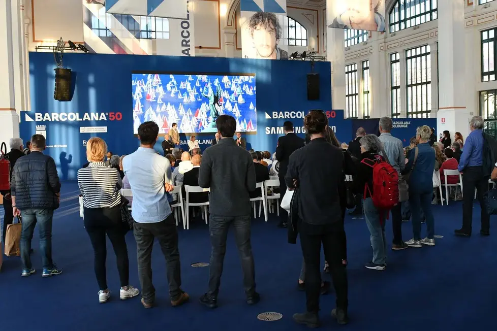 Foto BRUNI 05.10.2018 Barcolana 50: inaugurazione mostra fotografica