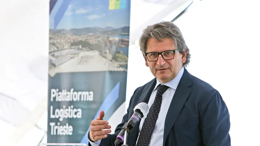 Lasorte Trieste 30/09/20 - Piattaforma Logistica, Inaugurazione, D'Agostino