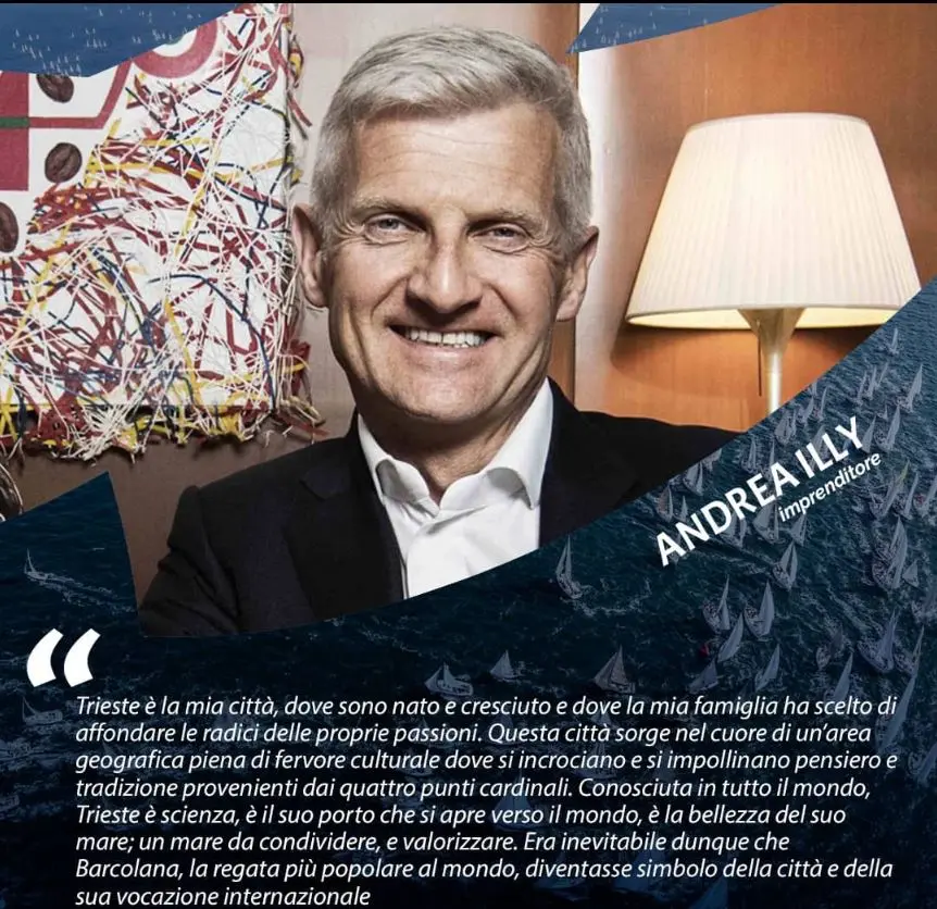 Perché gli artisti, gli scrittori, gli sportivi di altre discipline, gli scienziati, i manager e i principi arrivano in Barcolana? Non è per il bagno di folla, credeteci. Eppure ogni anno c’è da fare l’appello per raccontare la Barcolana Vip. Arrivano a Trieste attratti da una città austera e bellissima, curiosi di essere testimonial e spettatori al tempo stesso di una manifestazione così particolare, pronti a raccontarsi e poi raccontare Barcolana. I personaggi più noti si mescolano assieme ai tanti spettatori, navigatori e marinai a comporre il variegato “popolo della Barcolana”. Una moltitudine nella quale tutti diventano protagonisti di una festa del mare unica