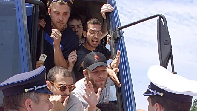 sterle trieste protesta autonomi al confine di fernetti