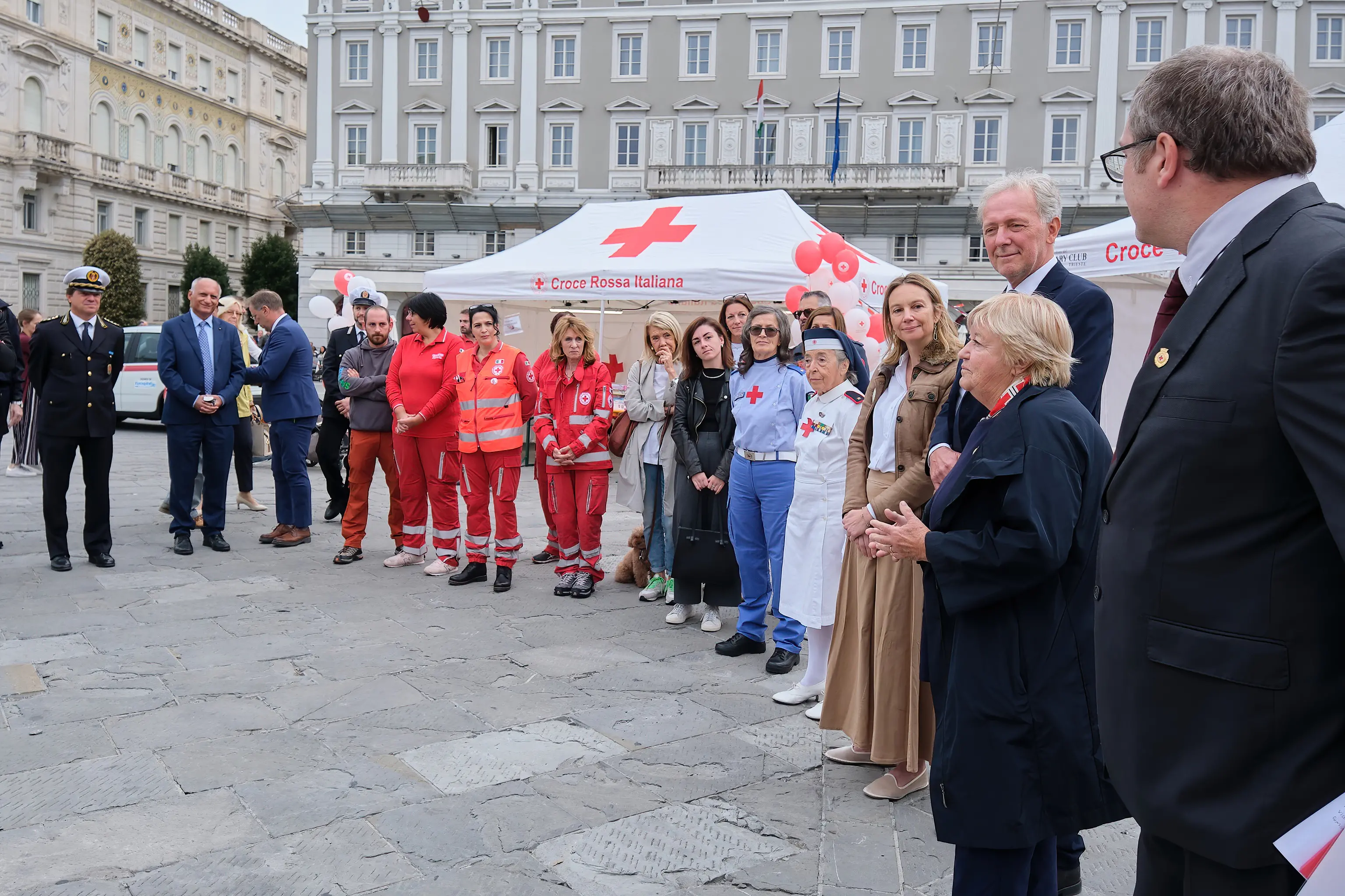 Silvano Trieste 2024-09-14 Piazza Unita', i 160 anni della Croce Rossa Italiana ph Massimo Silvano