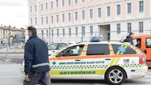 L’automedica accorsa a Panzano quel 2 marzo 2017