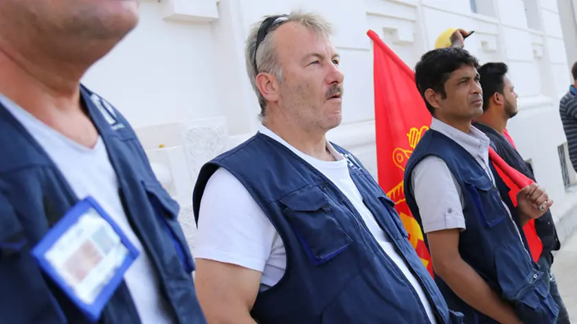 Bonaventura Monfalcone-01.08.2019 Sciopero SMI-Fincantieri-Monfalcone-foto di Katia Bonaventura