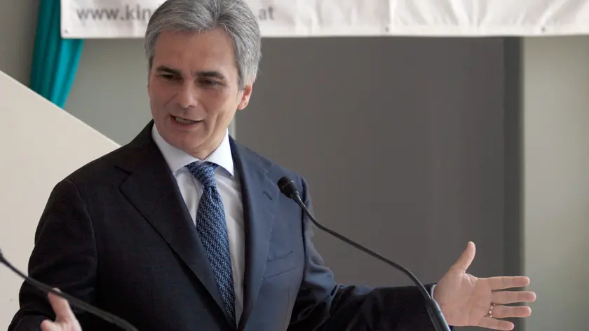 Il premier Werner Faymann