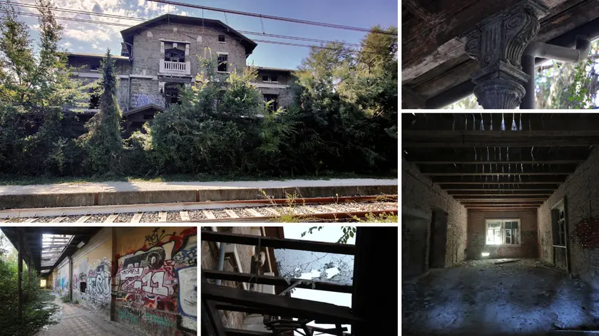 La stazione fantasma di Rozzol nella fotogallery di Andrea Lasorte