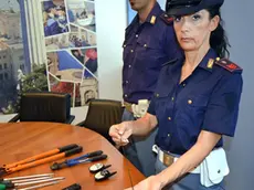 Foto BRUNI TRieste 13.08.12 Questura:refurtiva e arresti ladri d'appartamento-arnesi da scasso