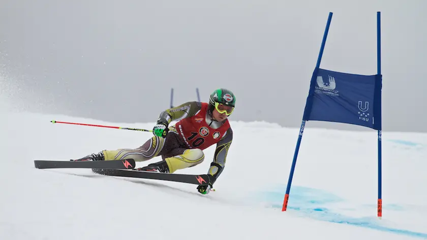 Florian Eisath tricolore in gigante