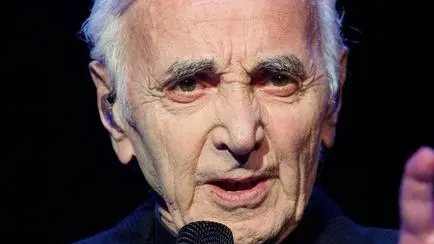Il cantante francese di origini armene, Charles Aznavour, in una foto diffusa il 1 ottobre 2018. E' morto all'età di 94 anni. ANSA/ MUSICAPERROMA - UFFICIO STAMPA ++HO- NO SALES EDITORIAL USE ONLY++