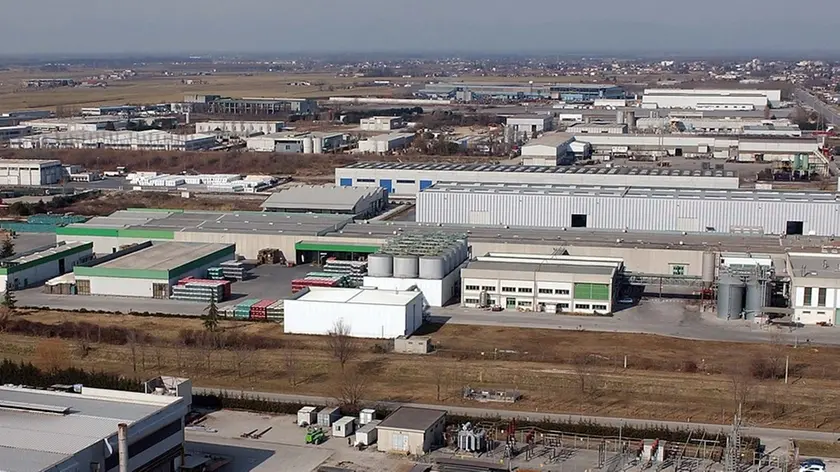 San Giorgio Di Nogaro. Zona Industriale Aussa Corno. Telefoto copyright Petrussi Foto Press