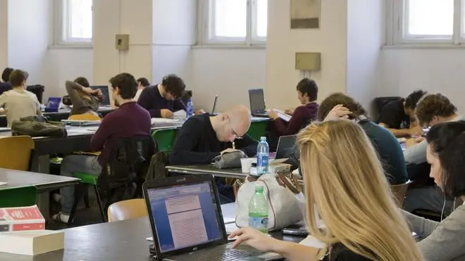 Silvano Trieste 29/03/2011 Universita' di Trieste, i Rettori Peroni e Compagno