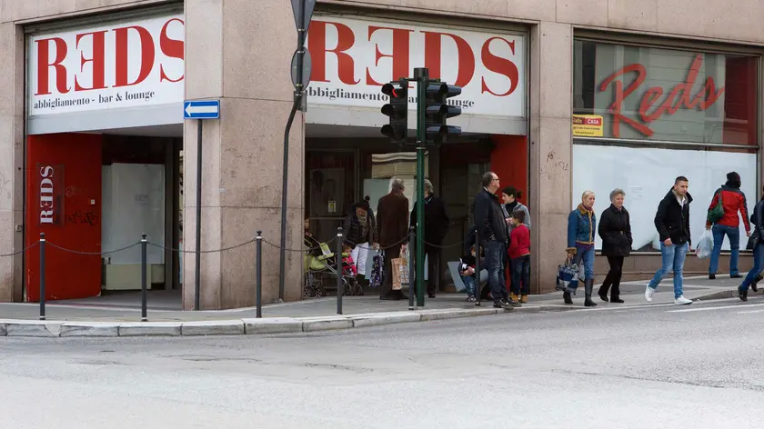 Lo spazio prenotato da Mc Donald's (Foto di Massimo Silvano)