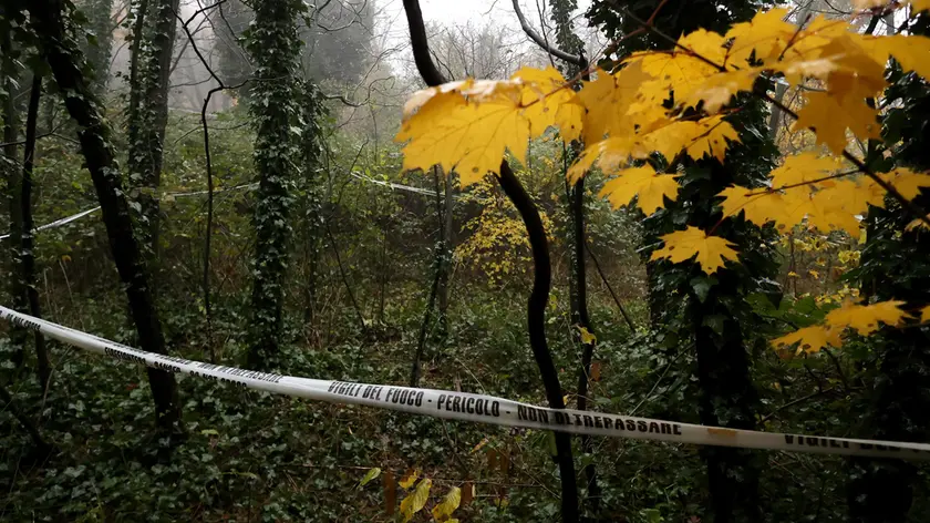 La zona dove Liliana fu trovata. Foto Lasorte