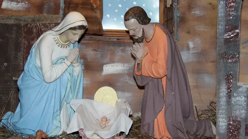 Bonaventura Monfalcone-26.12.2018 Presepe con gesù bambino rubato-Bobolar-Staranzano-foto di Katia Bonaventura