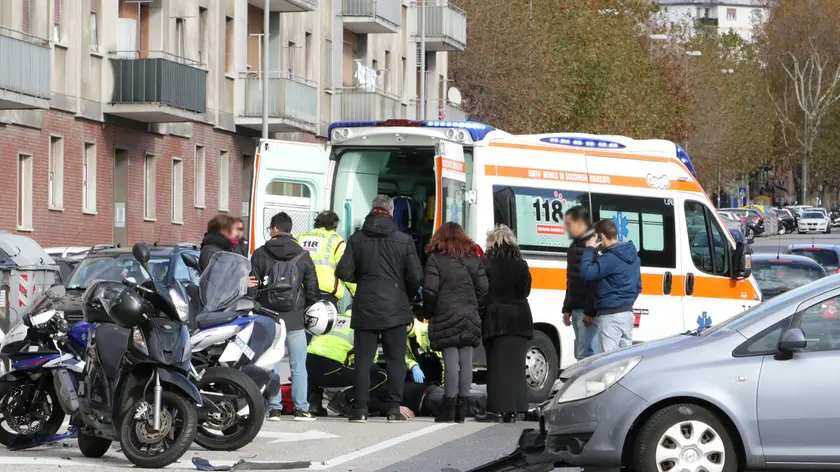 Lasorte Trieste 18/11/17 - Via Valmaura, Famila, Incidente Auto - Moto