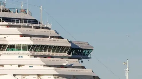 Silvano Trieste 25/11/2013 Arrivo di Costa Magica e i turisti