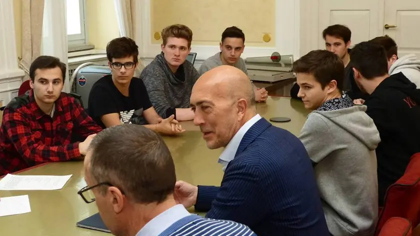 Bumbaca Gorizia 15.04.2019 Prefettura incontro scuola-lavoro ITI © Fotografia di Pierluigi Bumbaca