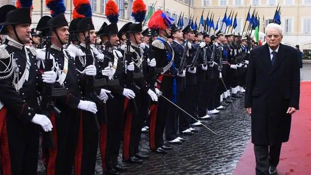 Il presidente della Repubblica Sergio Mattarella