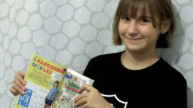 Martina Vatta ha vinto il concorso “Il Paperino che è in te”
