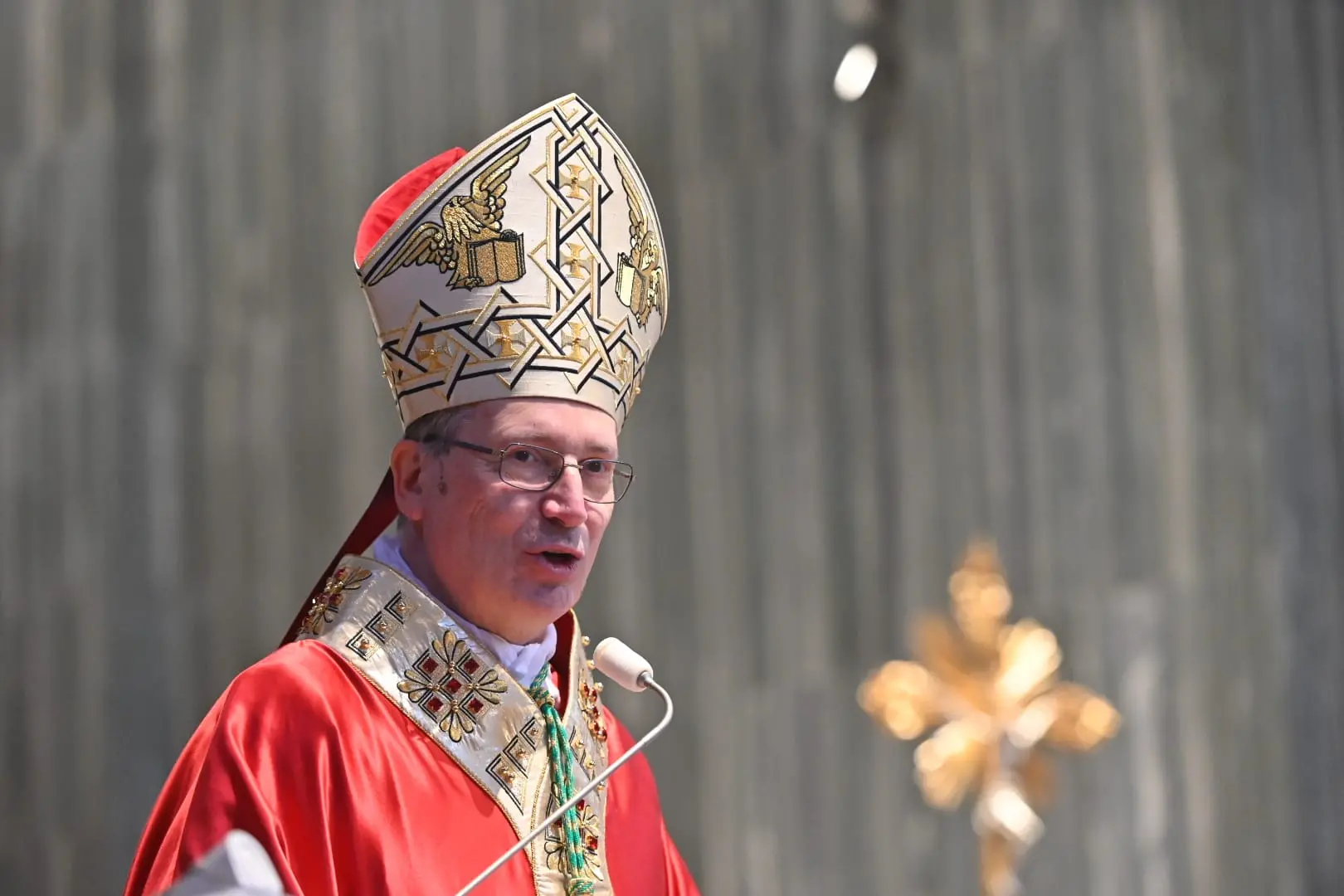 Le celebrazioni con l'arcivescovo Trevisi (Foto Bruni)