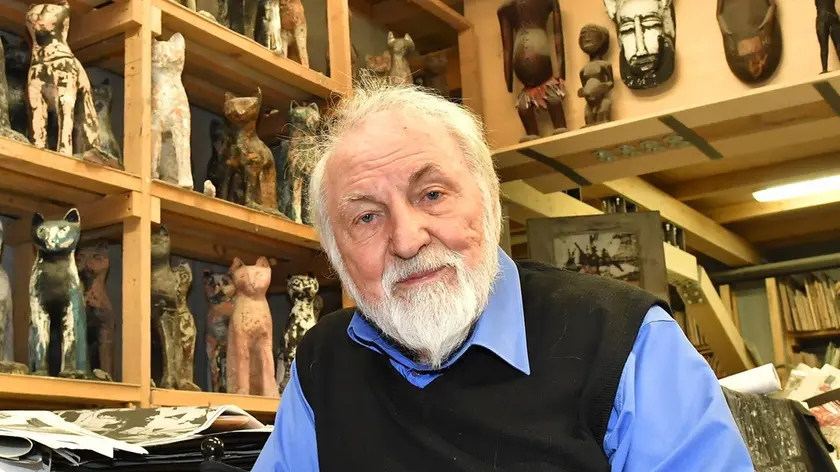 L’artista Giorgio Celiberti